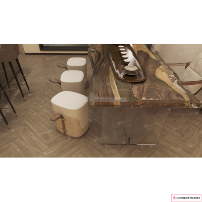 Ламинат Alpine Floor Herringbone 10 Дуб Калабрия LF107-09 33 класс толщина 10 мм с фаской 1.56 м2