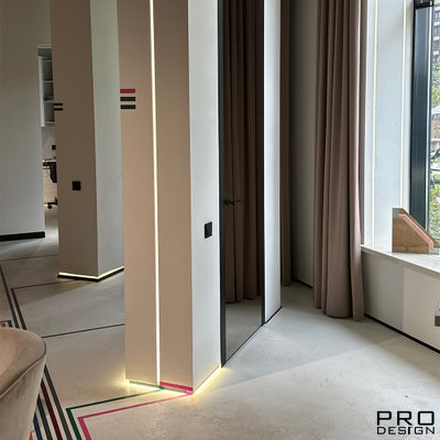 Декоративный стеновой профиль Pro Design 534 Черный