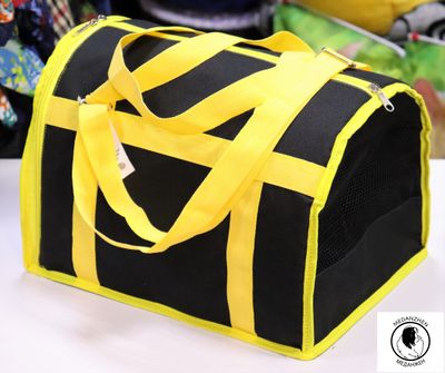 Сумка - переноска классик  "Клетка" средняя 40*27*28см