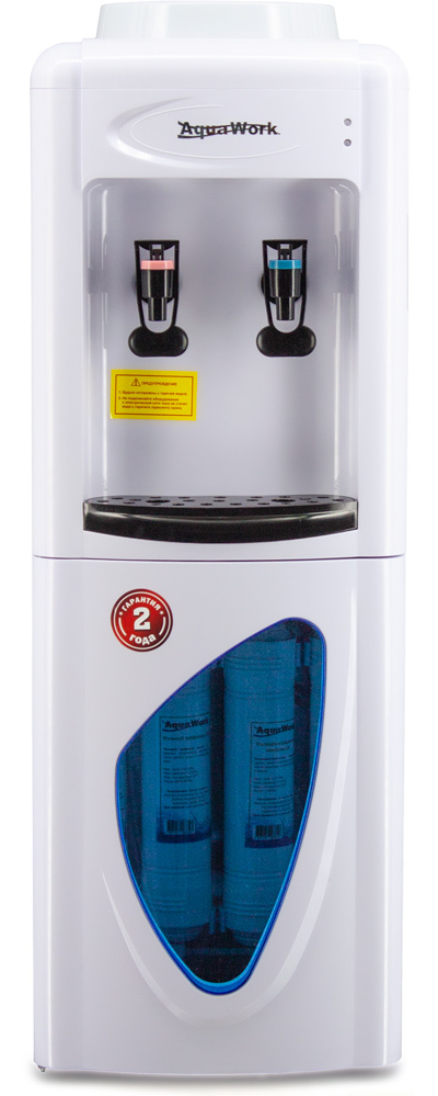 Пурифайер Aqua Work 0.7-LDR/SF+F белый с нагревом и электронным охлаждением