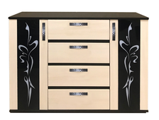 Комод В-6.2 со стеклом