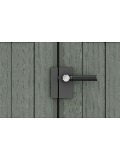 Сарай "Дарвин 4х4" (размеры 118 х 117 см), зеленый