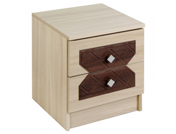 ТУМБА ПРИКРОВАТНАЯ НИКОЛЬ (ясень шимо светлый,лиственница темная), 400*470*390