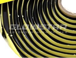 Герметик Mikazuki Black Hot жесткий, черный (рулон)