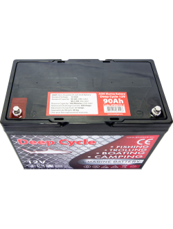 Аккумулятор Marine Deep Cycle AGM 90Ah 12V (6FM90TD-X)