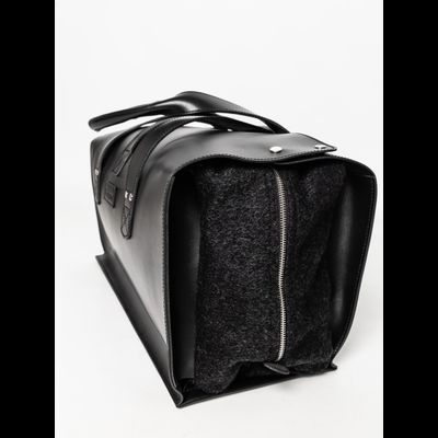 Кожаная дорожная сумка Gavardo Premium black (арт. 
4043-51)