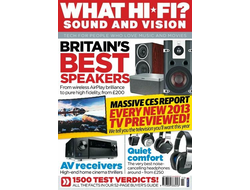 What Hi-FI? Magazine March 2013 Иностранные Hi-Fi журналы в Москве в России, Intpressshop, Intpress