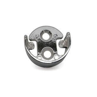 Фланец для трубы 25 мм открытый с защелкой, хром