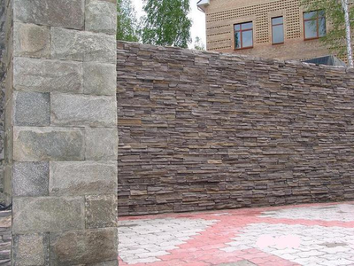 Плитняк пиленный кварцит серецит