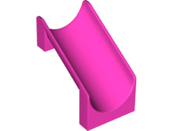 Slide Playground 4 x 6 x 6 Straight, Dark Pink (27976 / 6290579)