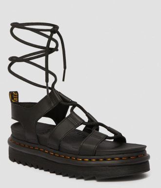 САНДАЛИИ DR. MARTENS NARTILLA WOMEN'S LEATHER GLADIATOR