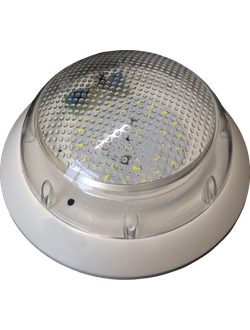 Светодиодный светильник ЖКХ с оптико-акустическим датчиком 10 ватт
