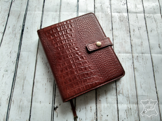 ежедневник из крокодиловой кожи, портмоне из крокодиловой кожи, оригинальный подарок, что подарить