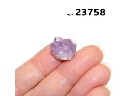 Аметист натуральный (друза) Бразилия арт.23758: 1,8г - 14*8*12мм