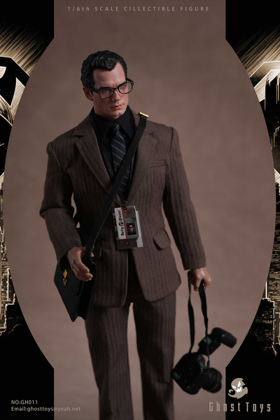 Кларк Кент (Генри Кавилл, "Человек из стали") - Коллекционная фигурка 1/6 Superman journalist Clark (GH-011) - Ghost toys