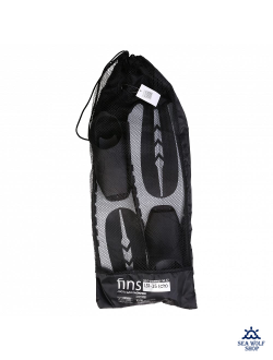 Ласты LightSwim LSF-35 Black/blue XXS-32-33