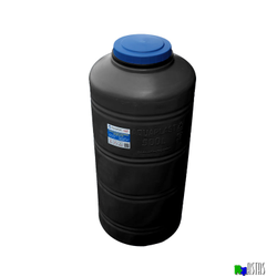 Емкость 500 литров вертикальная черная