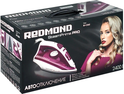 Утюг Redmond RI-C262 бордовый/белый