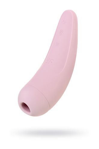 J2018-81 ВАКУУМ-ВОЛНОВОЙ БЕСКОНТАКТНЫЙ СТИМУЛЯТОР КЛИТОРА SATISFYER CURVY 2+