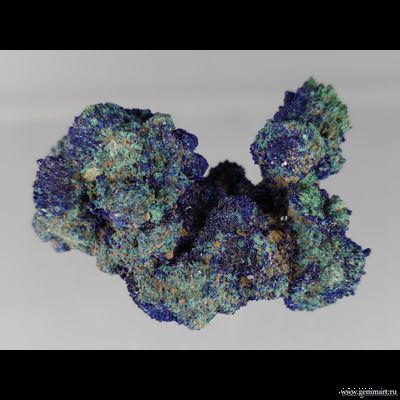 Азурит, малахит псевдоморфоза по азуриту. Казахстан. 50*40*30мм