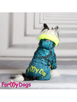 Комбинезон для собак Бирюза-Лайм