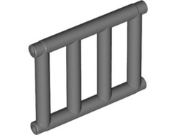 Bar 1 x 4 x 3 Grille with End Protrusions, Dark Bluish Gray (62113 / 4521886)