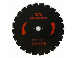 Диск 24 зуба для мотокосы VILLARTEC 225мм*2мм*20мм