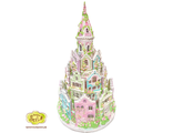 Пряничный дворец Подарок на свадьбу, h - 80 см.