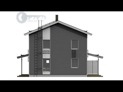 ДЖ-22 ЖИЛОЙ ДОМ: ГАБАРИТНЫЕ РАЗМЕРЫ: (11,2 Х 8М) 2 ЭТАЖА, ОБЩАЯ ПЛОЩАДЬ: 185М²