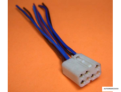 Разъем кнопки стеклоподъемника ВАЗ ЗАВОД (цена за 1 шт.)