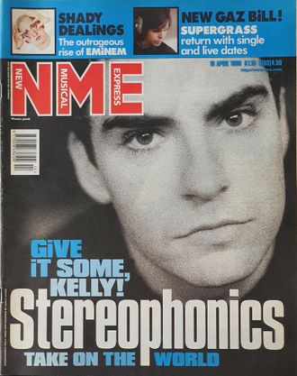 NME Magazine 10 April 1999 Stereophonics, Eminem, Supergrass Cover Иностранные журналы, Intpressshop