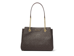 Сумка сэтчел Michael Kors Teagen коричневая