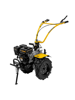 Мотоблок DPT-370X, 7 л.с, дисковое сцепление, ширина 90 см, глубина 35 см, фрез 3 х 4, ВОМ, передачи 3В/1Н Denzel