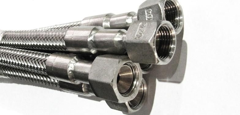 Металлорукав РВД рукав высокого давления конус 74 градуса из нержавеющей стали