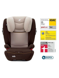 Joie Duallo isofix современное безопасное автокресло старшей возрастной группы 2/3