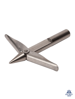 Наконечник Salvimar Lazio нерж. с 2мя флаж.