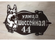адресная табличка