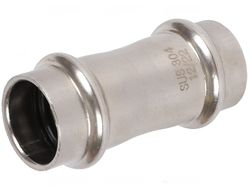 Муфта ROMMER равнопроходная ВПр 18 из нержавеющей стали прессовой