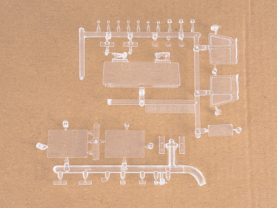 Сборная модель: (AVD Models 1258KIT) Контейнерный мусоровоз КО-450 (4333)