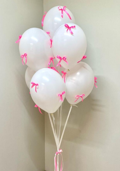 Шар Премиум 33 см с бантиками