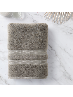 Полотенце Verossa Сharme Серо-коричневый 50х90