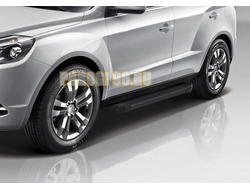 Пороги на Geely Emgrand X7 (2013-2016-…) Start Black