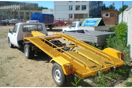 ВИС 2346 СЕДЕЛЬНЫЙ ТЯГАЧ С ПОЛУПРИЦЕПОМ - ЭВАКУАТОРОМ  