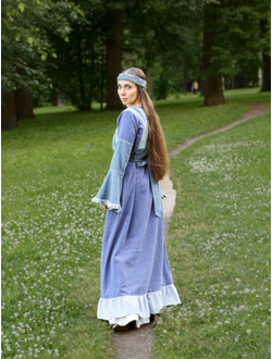 Платье "Лебёдушка" крапива