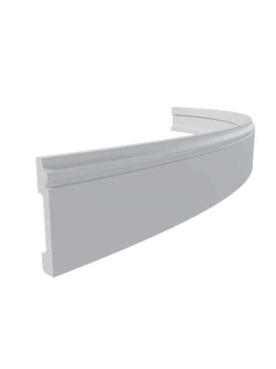 Напольный плинтус из дюрополимера Perfect Plus Р29, 2 м.п.