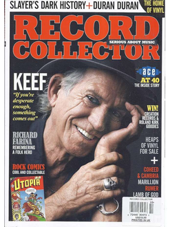 Record Collector Magazine Issue 445 October 2015 Richard Farina Cover, Intpressshop
