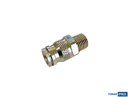 Переходник Slip-Lock с ¼ на трубку Ø3/8" (9,52 мм) усиленный