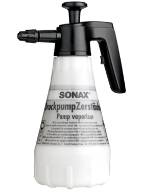 Пластиковая емкость с нагнетателем и распылителем &quot;SONAX Pump vaporiser solvent resistant&quot; 1,5 л