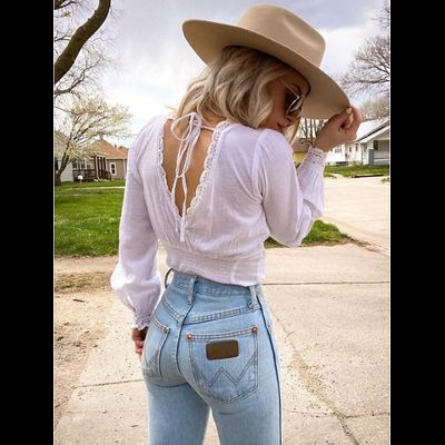 Джинсы 14MWZ Wrangler® Cowboy Cut® Slim Fit  Women's Jean