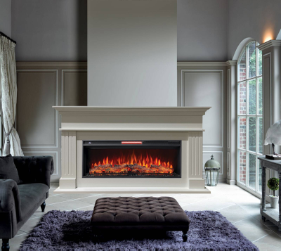 Линейный электрокамин Бруно WT